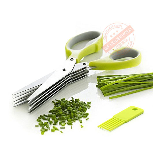 Amazon stainless steel multi-layer chopped green onion cut parsley cut vegetables in the kitchen baby see cut across borders